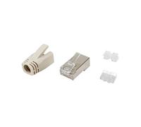 Equip 121182 Cat.6A RJ45 - Juego de 100 Conectores apantallados