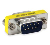 Equip 124300 - Adaptador de Cable Macho-Macho, Color Gris