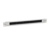 EQUIP 125297 PATCHPANEL 50X CAT3 19 "1U ISDN GRIS CLARO 50 Puertos gris claro
