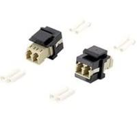 Equip 125570 adaptador de fibra óptica lc/lc 8 pieza(s) beige, negro