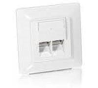 Equip 125721 - Adaptador de Cable (2 x RJ-45), Blanco