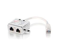 Equip 127603 divisor de red Metálico, Blanco