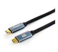 Equip 128359 Cable USB 3.2 Gen 2 C a C, M/M, 3,0m, PD100W , 4K/60Hz, 10Gbps, Negro