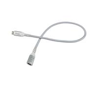 Equip Cable alargador USB C a C 128375 USB 3.2 Gen 2 0,5 m M/F 10 Gbps 4K/60 Hz Blanco