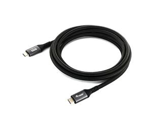Equip 128382 USB4 Gen 2x2 C-auf-C-Kabel, M/M, 2.0 m, PD 100W, 4K/60Hz, 20Gbps, S
