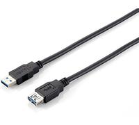 Equip 128399 Cable de extensión USB 3.0, A/M a A/F, 3,0 m, 5 Gbps, negro