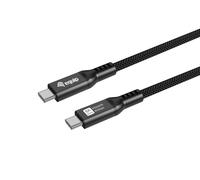 Equip 128441 cable usb usb4 gen 4x2 1,2 m usb c negro