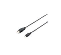 Equip 128523 Cable USB 2.0 Tipo A Macho a Micro-B Macho, 1,8m