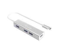 Equip Hub USB-C 3.1 4 puertos USB 3.0 Tipo A carcasa de aluminio