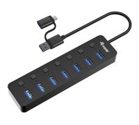 Equip 128965 hub de interfaz USB 3.2 Gen 1 (3.1 Gen 1) Type-A 5000 Mbit/s Negro