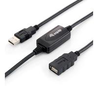 Equip USB 2.0 A-Macho a A-Hembra 10M Alargo Activo - Cable