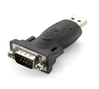 Equip 133382 cambiador de género para cable USB A RS-232 Negro