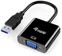 Equip 133384 adaptador gráfico usb 1920 x 1080 pixeles negro