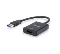 Equip 133385 Adaptador gráfico USB 1920 x 1080 Pixeles Negro