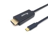 Equip USB-C ( ThunderBolt 3 Compatible ) a HDMI-Macho 4K/30Hz 3 Metros - Cable de imagen