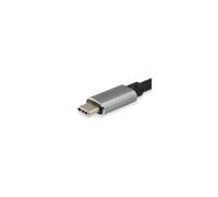 Equip Adaptador USB-C a 2x HDMI Hembra 4K 30Hz Gris
