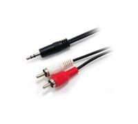 Equip AUDIO Jack 3.5-Macho a 2x RCA-Macho 2.5M - Cable