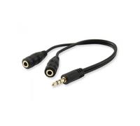 Equip 147941 divisor de audio Negro