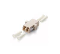 Equip 156151007 - Adaptador de Fibra óptica LC OM3/12 Unidades, Color Beige
