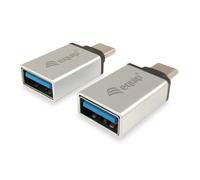 Equip 2 x Adaptador USB a USB-C