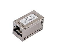 Equip Adaptador RJ45 221161 CAT.5e apantallado hembra-hembra Plata