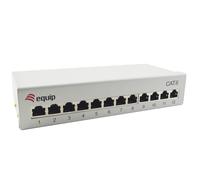 Equip 227363 - Panel de Conexiones para Escritorio (Cat. 6, 12 Puertos), Color G