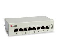 Equip 227369 Panel de parcheo - Bahía de Entrada (Cat6, Gris, 160,3 mm, 44,5 mm,