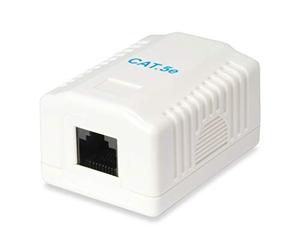 Equip 235113 caja de tomacorriente RJ-45 Blanco - Caja registradora (54 mm, 29,5 mm, 39 mm, 30 g, 54 mm, 39 mm)