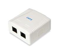 Equip 235214 caja de tomacorriente RJ-45 Blanco - Caja registradora (61 mm, 29,6 mm, 59,1 mm, 47 g, 61 mm, 59,1 mm)