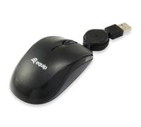 Equip 245103 Optical Travel Mouse Cable Black
