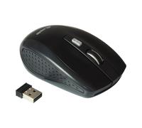MOUSE EQUIP LIFE OPTICO WIRELESS 2.4Ghz 4 BOTONES COLOR NEGRO DPI 800/1200/1600