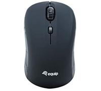 Equip 245108 ratón ambidextro rf inalámbrico Óptico 1600 dpi