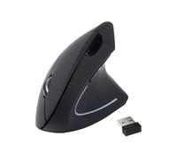 Equip 245110 Ergonomic Wireless Mouse Left and Right Handed Black