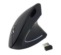 Equip 245110 Ratón Inalámbrico Ergonómico 1600DPI Negro