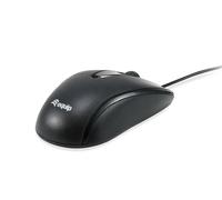 Equip 245116 USB-C - Ratón Compacto (1,5 m), Color Negro