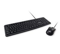 Equip 245202 keyboard Mouse included Office USB QWERTY Portuguese Black