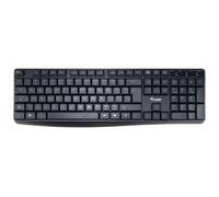 Equip 245215 teclado oficina usb qwerty inglés de ee. uu. negro