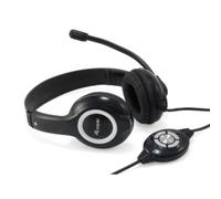 Equip 245301 auricular y casco Auriculares Alámbrico Diadema Llamadas/Música USB tipo A Negro
