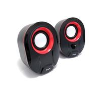 Equip - 245332 altavoz Negro, Rojo Alámbrico 3 W