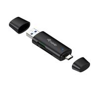 Equip 245462 lector de tarjeta USB 3.2 Gen 1 (3.1 Gen 1) Type-A/Type-C Negro
