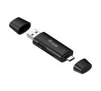 Lector de tarjetas Equip 245462 USB 3.2 Type-A/Type-C 5000 Mbit/s Negro