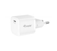 Pack 25 unidades cargador de pared equip 245530 pd 1 x usb tipo c - 20w - carga rapida