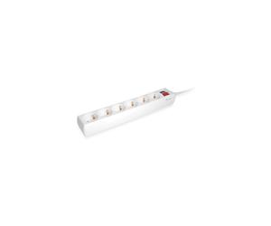 Equip 245552 base múltiple 1,5 m 6 salidas ac interior blanco