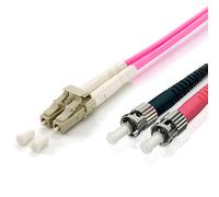 Equip 255541 cable de fibra optica 1 m lc st om4 violeta