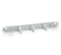 Equip Panel de gestión de cables 327312 – 19 pulgadas para montaje en rack – Gris claro
