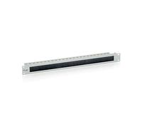 Equip 327412 Accesorio de Bastidor Brush Panel - Accesorio de Rack (Brush Panel, Gris, 48,3 cm (19"), 1U, 44 mm, 92,3 mm)