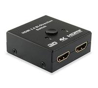 Equip 332723 Interruptor de Video HDMI - Switch de vídeo (HDMI, Negro, China, CE, 50 mm, 20 mm)
