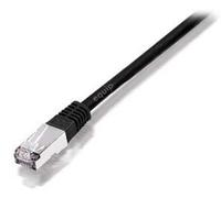 Equip 605697 - Cable de Red (0,5 m, Cat6a, S/FTP (S-STP), RJ-45, RJ-45, Negro)