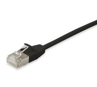 Equip 606124 CAT.6A F/FTP Slim Patch Cable 1 m Black