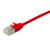 Equip 606144 CAT.6A F/FTP Slim Patch Cable 1 m Red